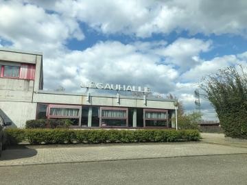 Ufgauhalle von außen