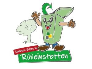 Logo let's putz in Grün- und Rottönen