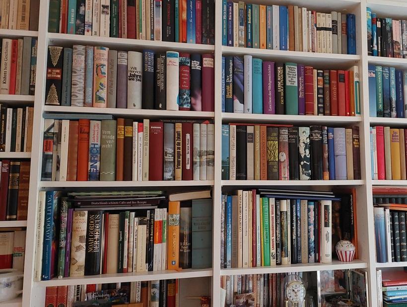 Bücherwand