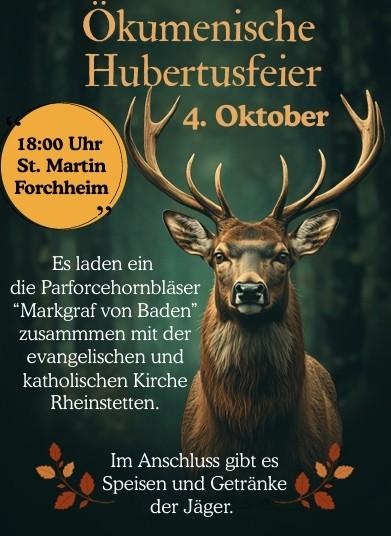 Hirsch im Wald